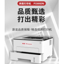 奔图（PANTUM）P3305DN 黑白激光单功能打印机A4 双面网络